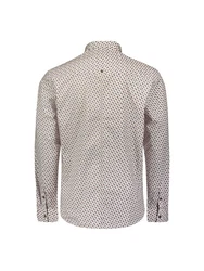 NO EXCESS Kurzarmhemd Beige/Khaki