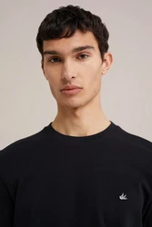 WE Fashion T-Shirt Schwarz/Dunkelgrau