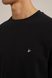 WE Fashion T-Shirt Schwarz/Dunkelgrau
