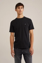 WE Fashion T-Shirt Schwarz/Dunkelgrau