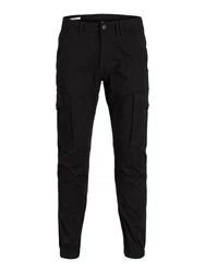 Jack & Jones Cargohose Hose Cargo Jogger Pants PAUL FLAKE AKM 542 (3468) Schwarz