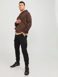 Jack & Jones Cargohose Hose Cargo Jogger Pants PAUL FLAKE AKM 542 (3468) Schwarz