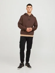 Jack & Jones Cargohose Hose Cargo Jogger Pants PAUL FLAKE AKM 542 (3468) Schwarz