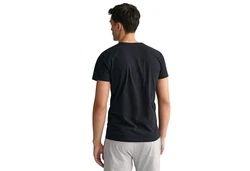 Gant T-Shirt V-NECK 2-PACK Schwarz