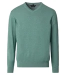 CASAMODA Strickpullover V-Neck NOS Grün/Türkis/Hellblau