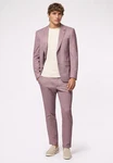 Roy Robson Hosenanzug Slim Fit Lila/Rosa
