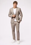 Roy Robson Hosenanzug Slim Fit Beige/Khaki/Braun