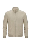 Milestone Lederjacke MSToledo Khaki/Beige/Braun
