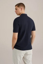 WE Fashion Poloshirt Dunkelblau/Blau