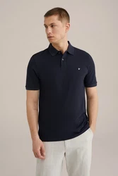 WE Fashion Poloshirt Dunkelblau/Blau