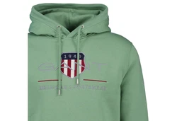 Gant Hoodie REG ARCHIVE SHIELD HOODIE Grün/Dunkelgrün/Hellgrün