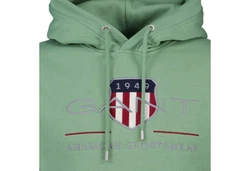 Gant Hoodie REG ARCHIVE SHIELD HOODIE Grün/Dunkelgrün/Hellgrün