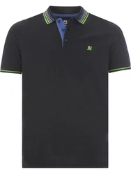 Jan Vanderstorm Poloshirt VOLKBERT Dunkelblau/Blau/Schwarz