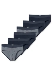 Slip 6er Pack 95/5 Cotton (Spar-Set, 6-St) Rio Slip / Unterhose - Baumwolle - Ohne Eingriff - Atmungsaktiv