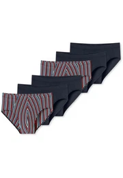 Slip 6er Pack 95/5 Essentials - Cotton (Spar-Set, 6-St) Mini Slip / Unterhose - Baumwolle - Ohne Eingriff - Atmungsaktiv