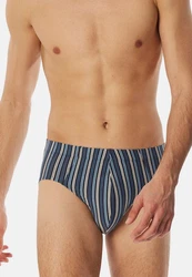 Schiesser Slip 6er Pack 95/5 Essentials Organic Cotton Dunkelblau/Blau/Hellblau