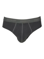 Schller Slip 3er Pack Herren Grau/Dunkelgrau
