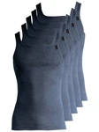 Schller Achselhemd Funktionswäsche Dunkelblau/Blau/Grau