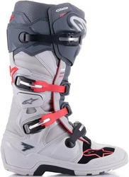 Alpinestars Tech 7 Enduro Stiefel Grau/Rosa
