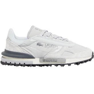 Lacoste Elite Active Sneaker Grau/Hellgrau/Silber/Weiß/Beige/Creme