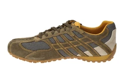 Geox Sneaker U Snake Original dunkelbeige/braun/basaltgrau (U55MNA 02214 C6404)