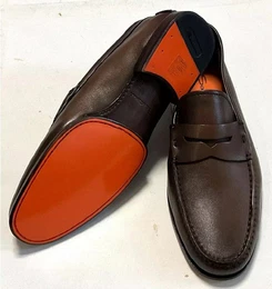 Herren Schuhe, Herren Leder Loafers, Mokassins Loafer aus Echte Leder