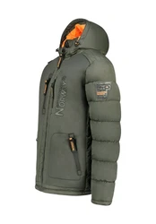 Geographical Norway Winterjacke BEACHWOOD Dunkelgrün/Grün