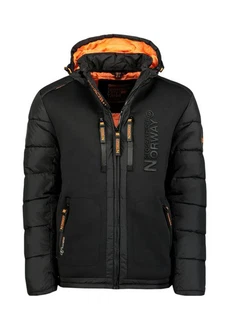 Geographical Norway Winterjacke BEACHWOOD Schwarz/Orange