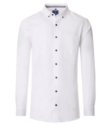 Langarmhemd 251055111 Button-Down-Kragen