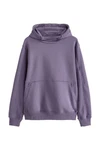 Next Kapuzensweatshirt Utility-Hoodie Lila