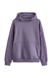 Next Kapuzensweatshirt Utility-Hoodie Lila