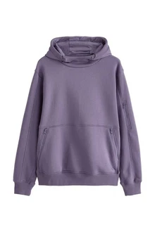 Next Kapuzensweatshirt Utility-Hoodie Lila Next Kapuzensweatshirt Utility-Hoodie Lila