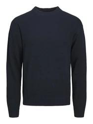 Jack & Jones Pullover JJEJack Dunkelblau/Schwarz