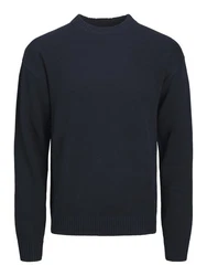 Jack & Jones Pullover JJEJack Dunkelblau/Schwarz