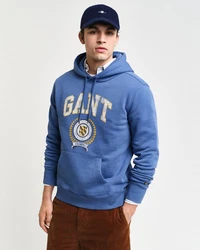 Gant Hoodie Blau/Dunkelblau/Orange/Hellblau