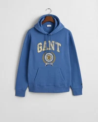Gant Hoodie Blau/Dunkelblau/Orange/Hellblau