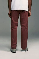 Next Chinohose Straight Fit Braun/Dunkelrot/Bordeaux
