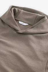 Next Kapuzenpullover Scuba-Hoodie (1-tlg) Braun/Grau/Beige/Khaki