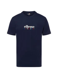 Ellesse T-Shirt Hiker Dunkelblau/Blau/Dunkelrot