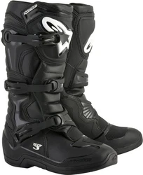 Alpinestars Tech 3 Motocross Stiefel Schwarz/Grau/Beige