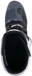 Alpinestars Tech 5 Motocross Stiefel Weiß/Grün/Hellblau/Grau