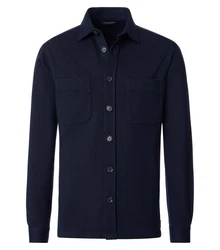 CASAMODA Hemd Dunkelblau/Blau