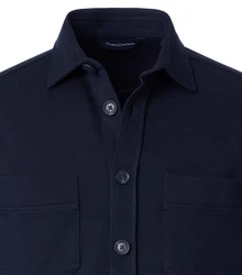 CASAMODA Hemd Dunkelblau/Blau