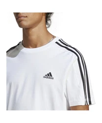 ADIDAS SPORTSWEAR Sportshirt Essentials 3S T-Shirt schwarz/weiß