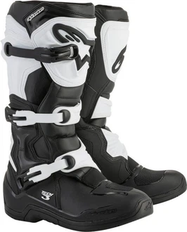 Alpinestars Tech 3 Motocross Stiefel Weiß/Schwarz/Grün