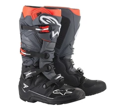 Alpinestars Tech 7 Enduro Stiefel Rot/Grau/Orange