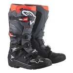Alpinestars Tech 7 Enduro Stiefel Rot/Grau/Orange