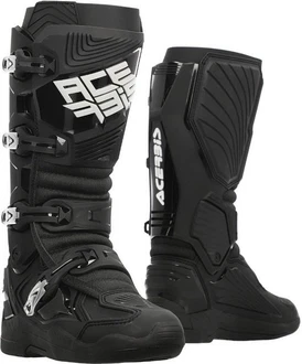Acerbis Whoops Motocross Stiefel Schwarz/Lila