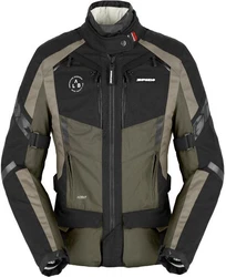 SpiDi Motorradjacke 4 Season Evo H2Out Damen Khaki/Dunkelgrün/Grau/Beige