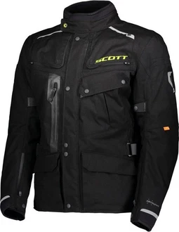 Scott Motorradjacke Voyager Dryo Grün/Schwarz/Gelb/Grau/Weiß/Orange